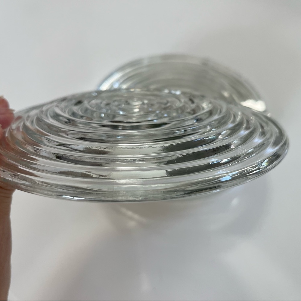 6 Vtg MANHATTAN Anchor Hocking Depression Glass Bread & Butter / Dessert Plates